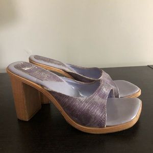 Guess Square Toe High Heel Sandals